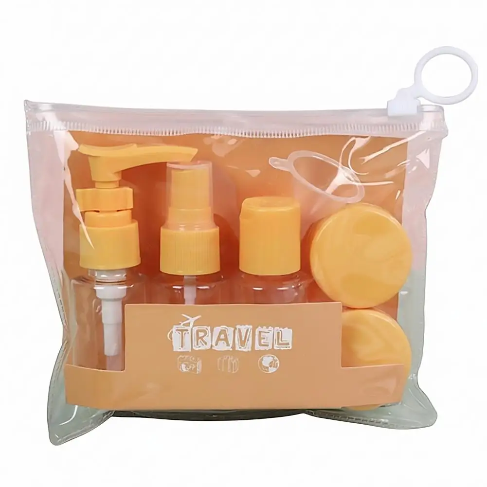 Leak-Proof Travel Toiletry Bottles Set for Shampoo, Lotion, and Cream