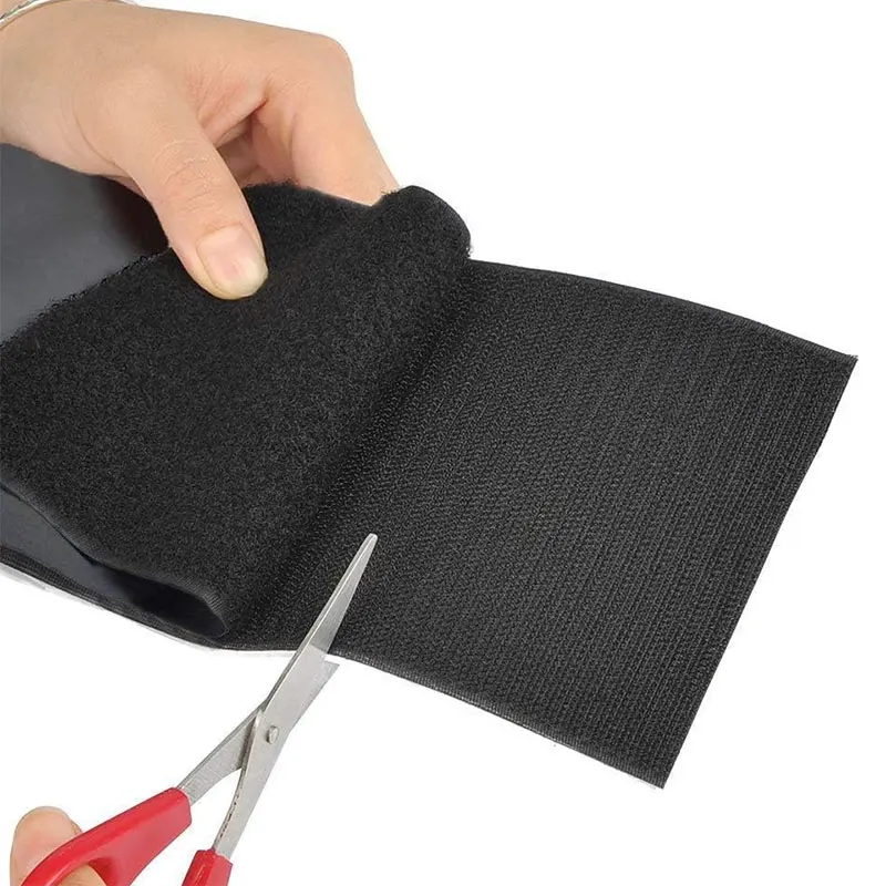 1Meter 10/15cm Wide Sew on Hook and Loop Fastener Tape Nylon Non-Adhesive Interlocking Fastening Fabric Tape for Sewing DIYCraft hook and loop fastener tape