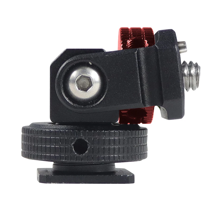 Monitor Holder EVF Mount Swivel & Tilt Cold Shoe 1/4" Screw ARRI Locating Pin 3/