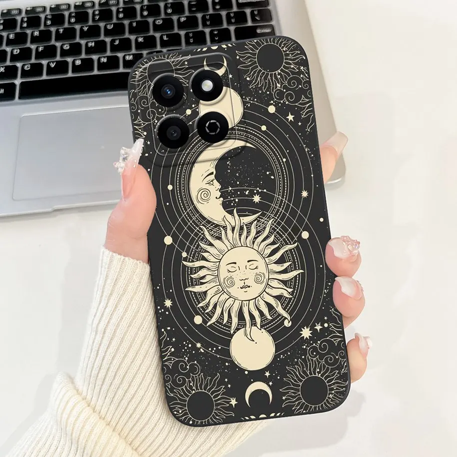 Shockproof Fashion Bowknot Marble Soft Liquid Silicone Case