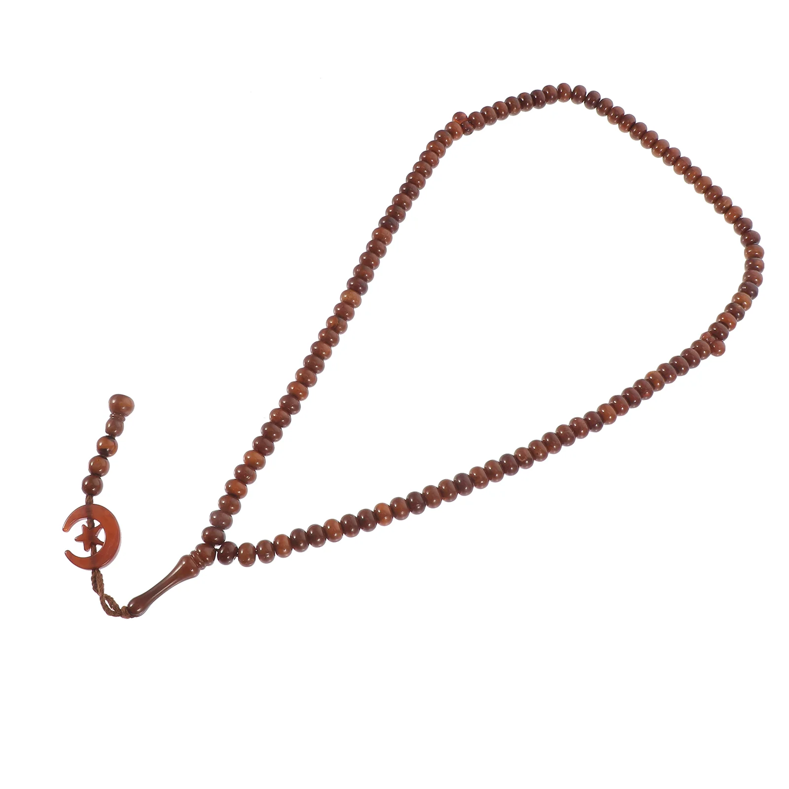 

Muslim Rosary Hanging Bead Decor Worship Accessory Charm Gift Resin Delicate Prayer