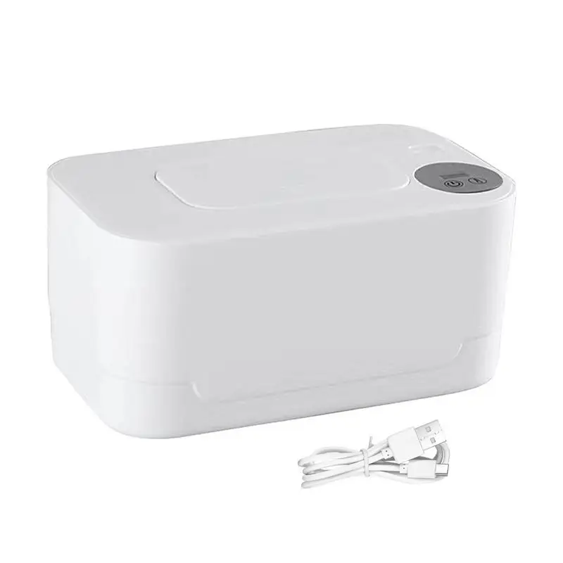 

Baby Wipe Warmer Dispenser USB Charge Quick Heating System Wet Wipe Warmer for Travel Car Wet Tissue Household