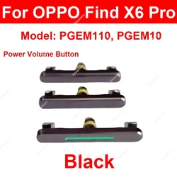 Enhanced Power and Volume Button Replacement (Find X6Pro - Black)
