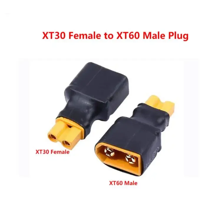 Xt30 Xt60 Femmina A Xt30/Xt60 Adattatore Connettore Spina Maschio Per Scooter Elettrico Modelli Rc Quadcopter Elicottero Convertitore Batteria