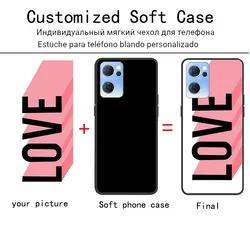 Personalized Glass Phone Case with Customizable Design and Photo - Other (Black TPU case)