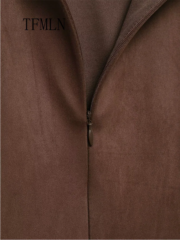 Elegant Women Solid Layered Mini Dress Hot Fashion Girl Sleeveless O-Neck Nipped Waist Slim Ruffles Splice Sexy Vest Dress