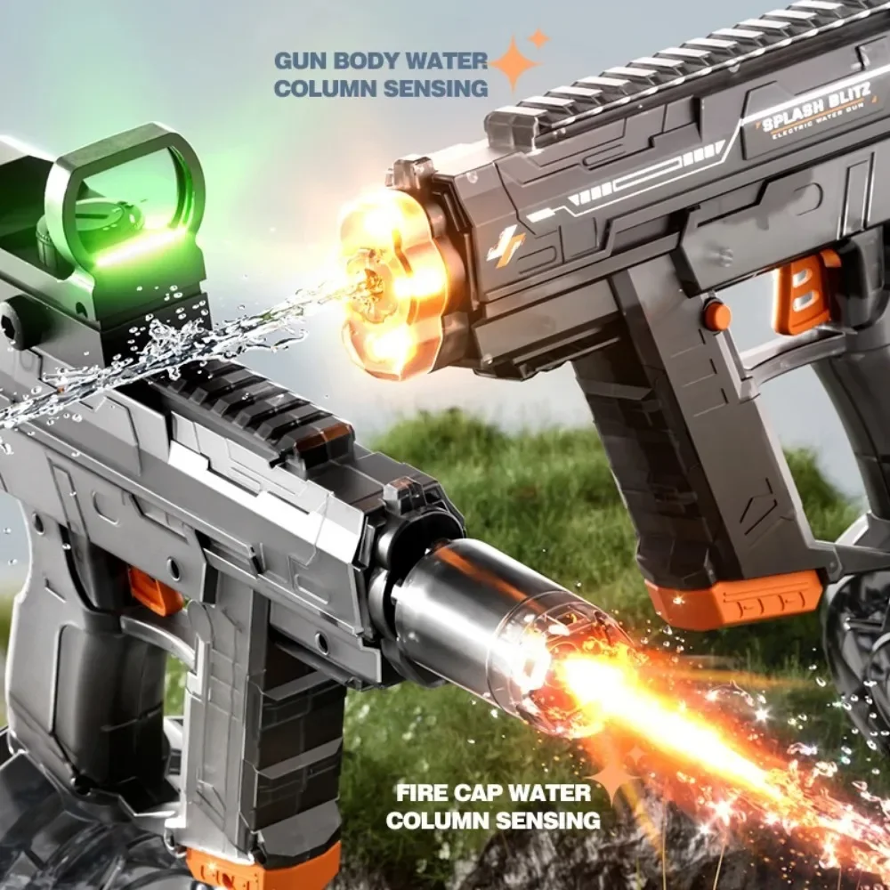 Pistola ad acqua elettrica automatica per giochi spiaggia mare_voghion.com