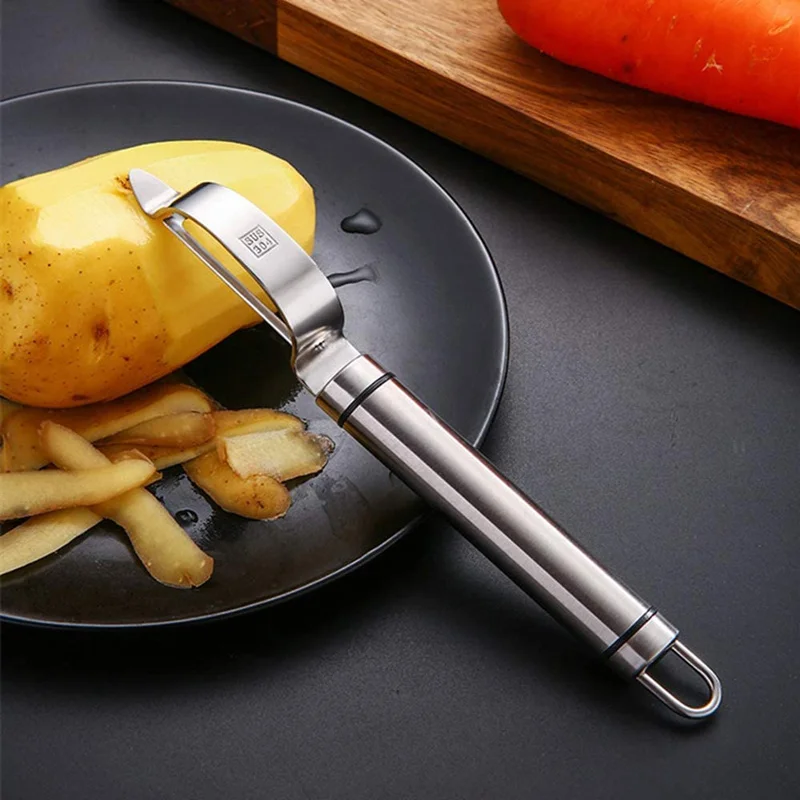 

Multifunctional Julienne Peeler Vegetable Fruit Peeler 304 Stainless Steel Potato Peeler Carrot Peeler Grater Vegetable Tools