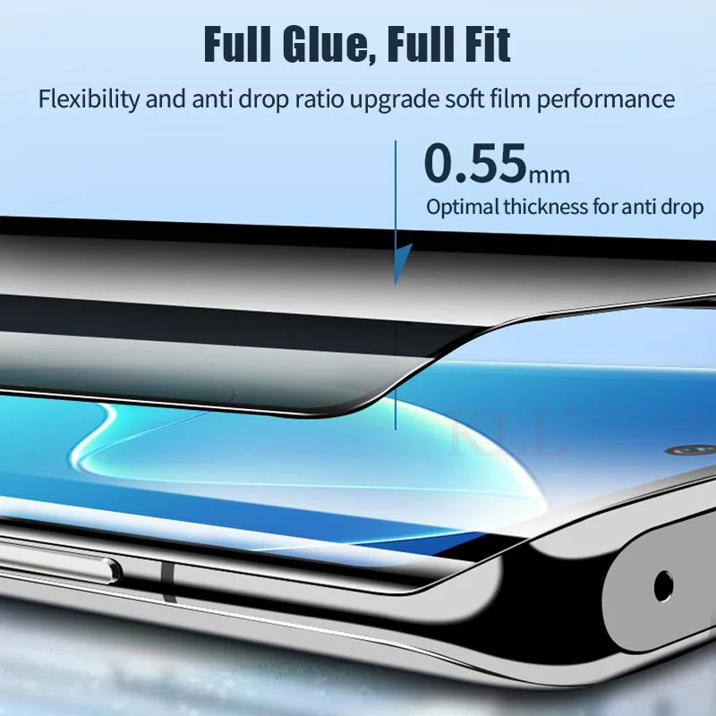 Curvo Anti Spy Ceramic Film Protetor de Tela para Huawei P60 P50 P40 P30 Nova 11 10 Mate 50 40 60 Pro Privacidade 3d - Image 2