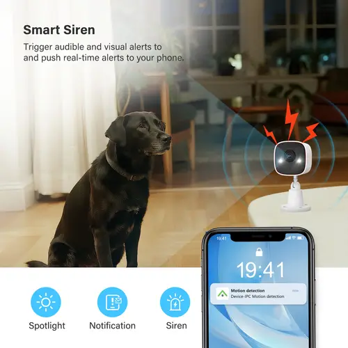 Outdoor Wireless Security Camera 3MP 1296P,Camera with WiFi, Home Security Surveillance, Property Monitoring, Indoor Security - Image 5