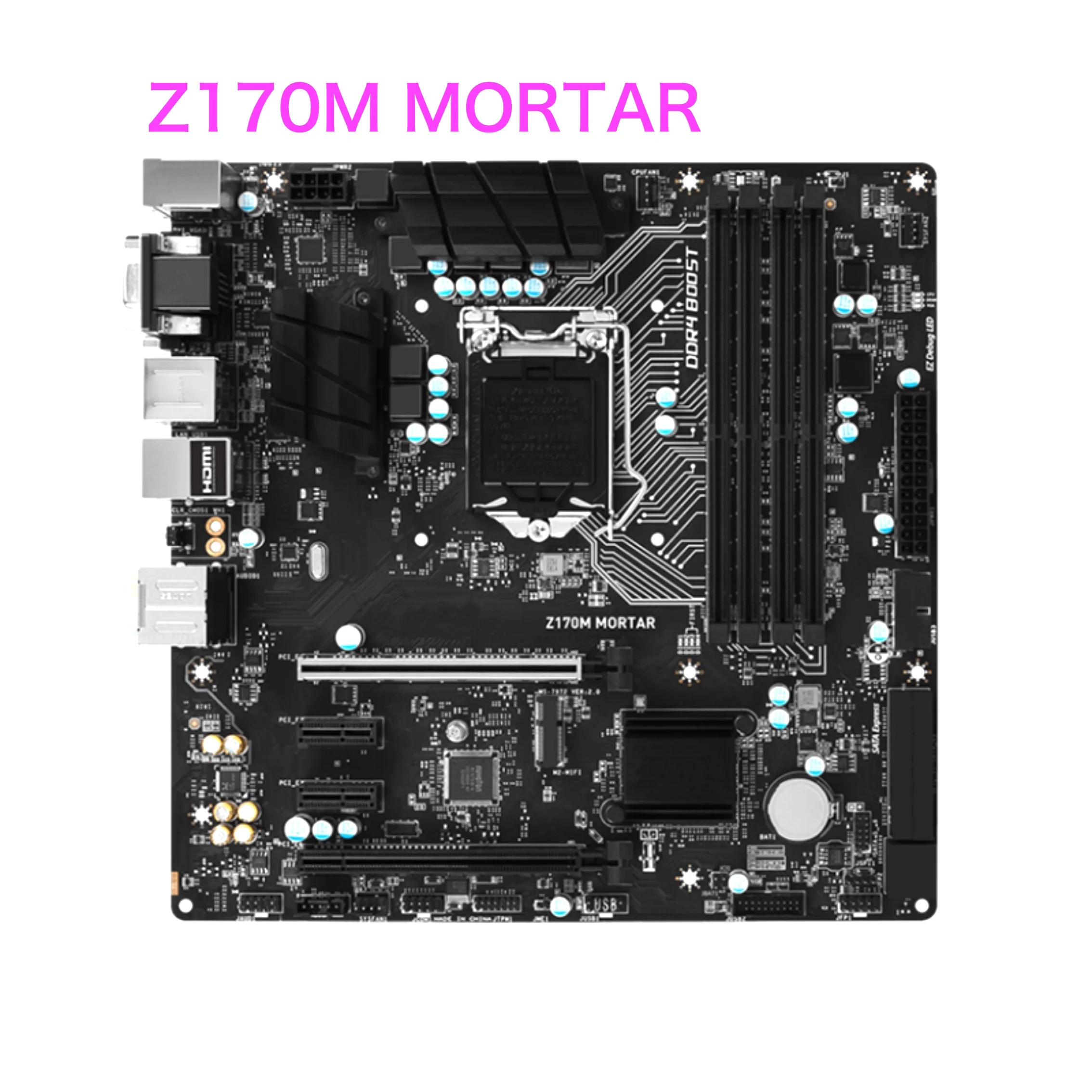 

Suitable For MSI Z170M MORTAR Motherboard PCI-E 3.0 1*SATA Express 6*SATA III LGA 1151 DDR4 Mainboard 100% Tested OK Fully Work