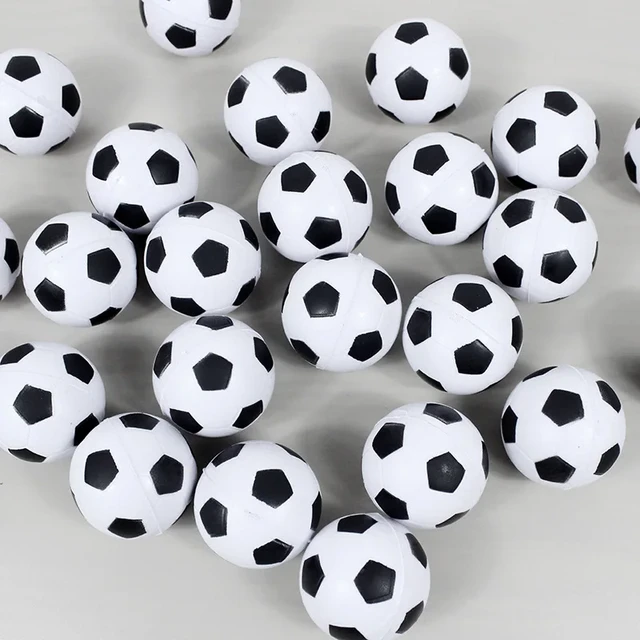 Mini ballon de sport de football en mousse éponge solide, poignée  élastique, décoration de fête d'anniversaire à thème joyeux, cadeau pour  enfants, 1.2 po, 4.0PU - AliExpress