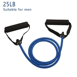 Enhanced Resistance Bands with Handles for Strength Training and Home Workouts (Blue)