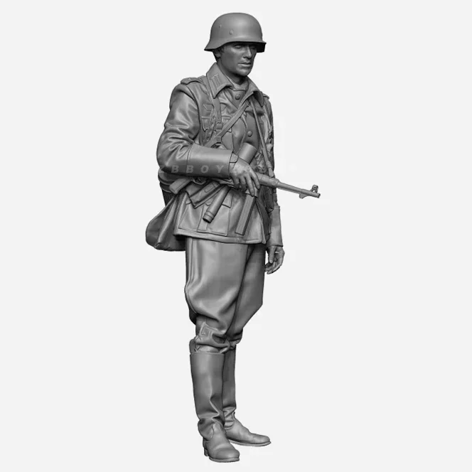 군인 모델 키트 그림 무색 및 자체 조립 A-1698, 1/35 송진