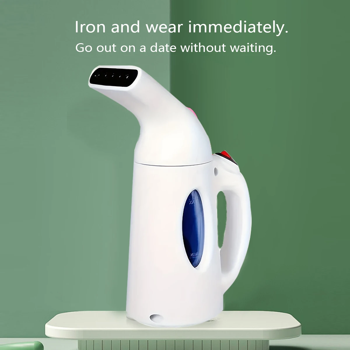 850 Watt Portable Garment Steamer for Travel Foldable Steam Iron Multi-Use Clothes Cleaning Steam Machine 111 Volt ~ 240 Volt 1 Adjustable Speed