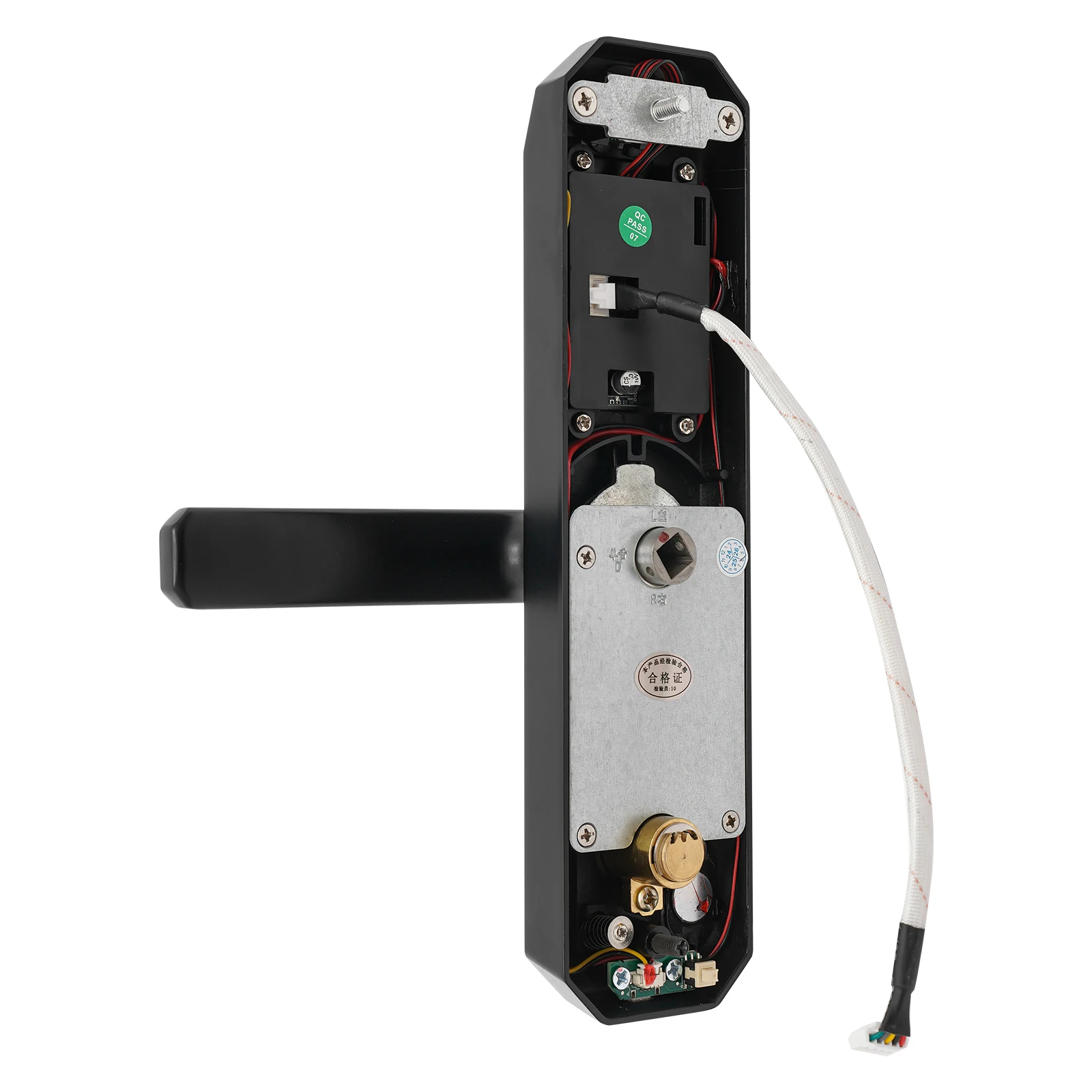 närbild av fingeravtryckssensor som läser ett fingeravtryck