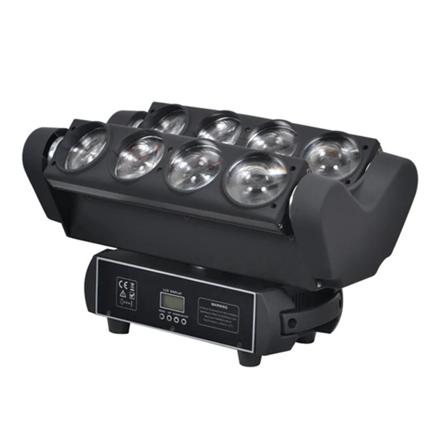 

Cheap Price Disco Lighting 8*10W RGBW 4in1 LED Spider Moving Head Beam Light