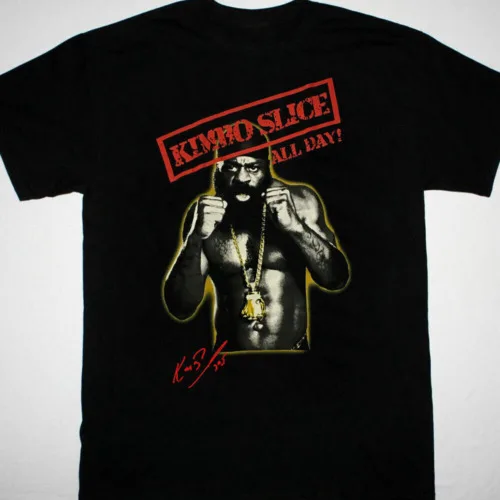 New Kimbo Slice Boxer All Day T-Shirt Vtg Black All Size Tee Thaeb985