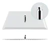 Square 16-inch Ultra Thin Stainless Steel Rainfall Bathroom Shower Head Chrome Modern Home 1