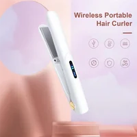 AA20-Riffeur de cheveux sans fil-rechargeable USB, chauffage rapide, batterie de grande capacité, Mini fer à friser Portable pour les femmes 5