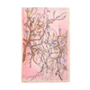 Plum Blossom Pattern Simulation Silk Scarf Women's Chiffon Scarf Long Gauze Scarf Sunscreen Shoulder Bag Headscarf 5