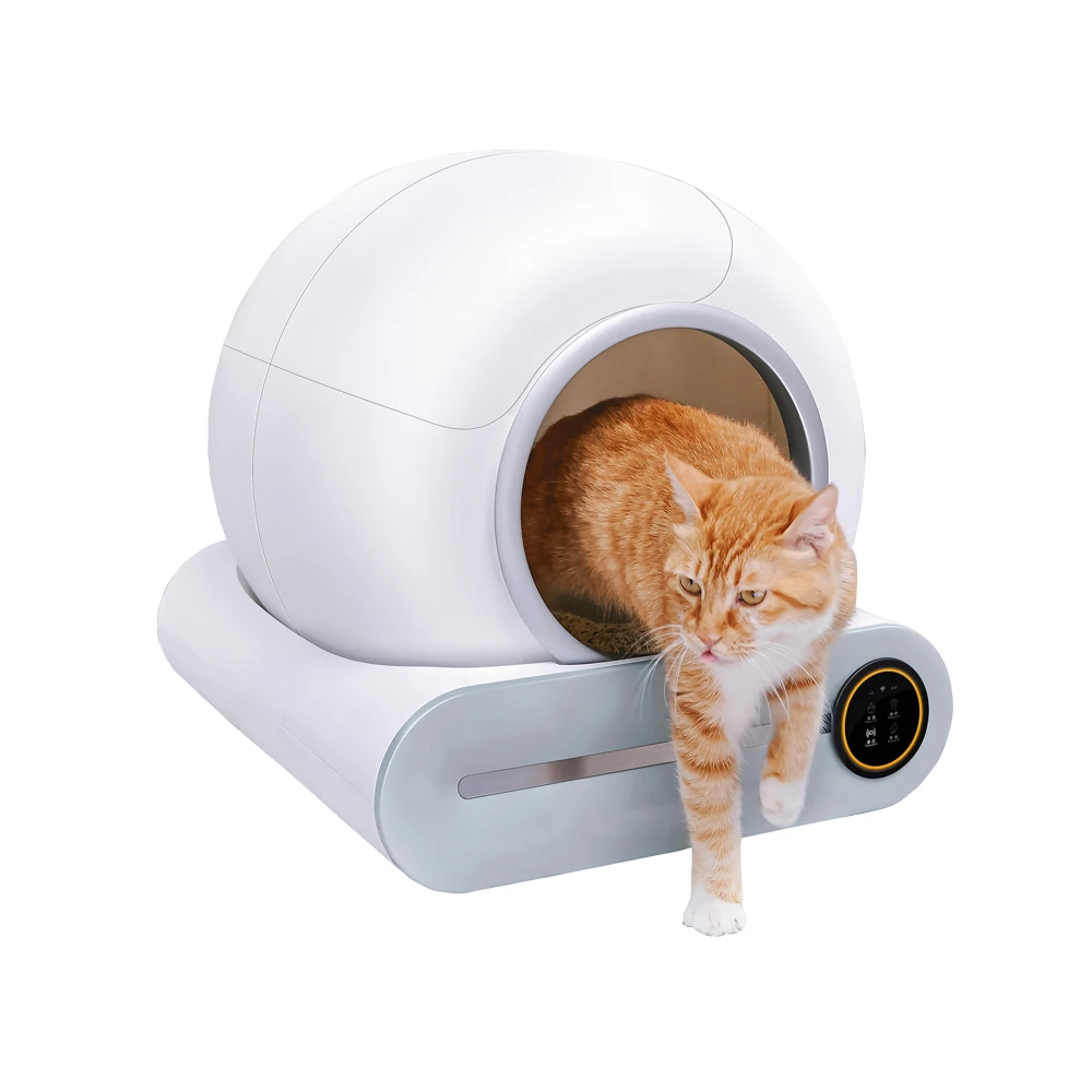 

New Large Automatic Cat Toilet With App Remote Control Self-cleaning Intelligent Heath Cat Box