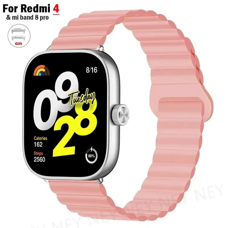 Magnetic Silicone Loop Watchbands - Sport Wristband Bracelet Accessories