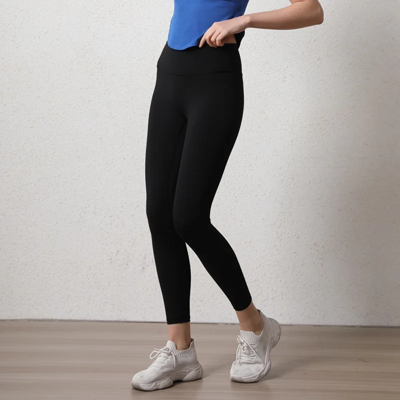 No T New Yoga Pants Workout Women Leggings For Fitness Nylon High Waist Long Pants Female Hip Push Up Tights Women Gym Clothing