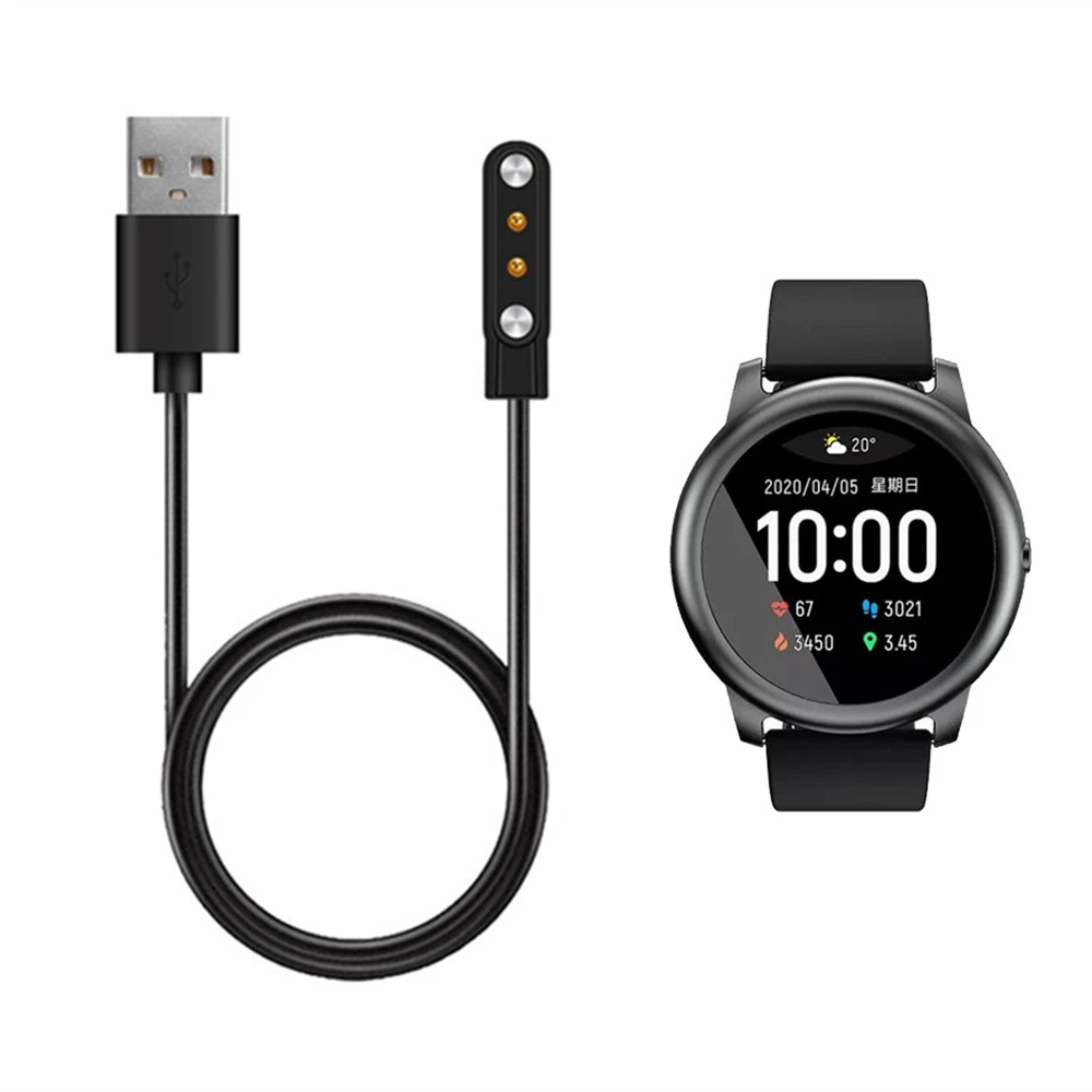 

Charger Adapter For Xiaomi Haylou Solar LS05 Magnetic Charging Cable For Imilab kw66/YAMAY SW022/Ticwatch GTX Smart Watch