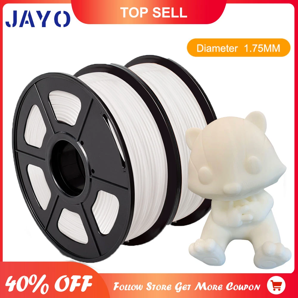 Jayo Pla Petg Silk Filament For 3d Printer 2 Roll Pla Plus Consumables