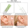 120/60pcs Ear Piercing Cleaning Effective Ear Hole Cleaner Tool Disposable Earrings Hole Clean Paper Line for Removing Dirt Odor 3
