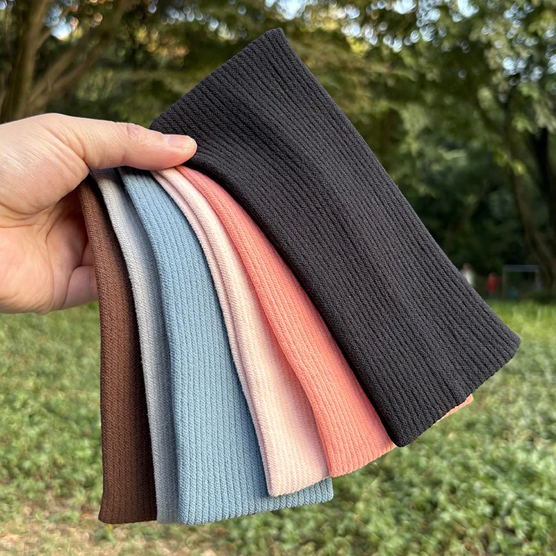 Sweatproof Sports Wide Elastic Headbands Men Women Thick Gym Cosmetic Accessory for Yoga, Spa, Makeup Headband Hair Accessories