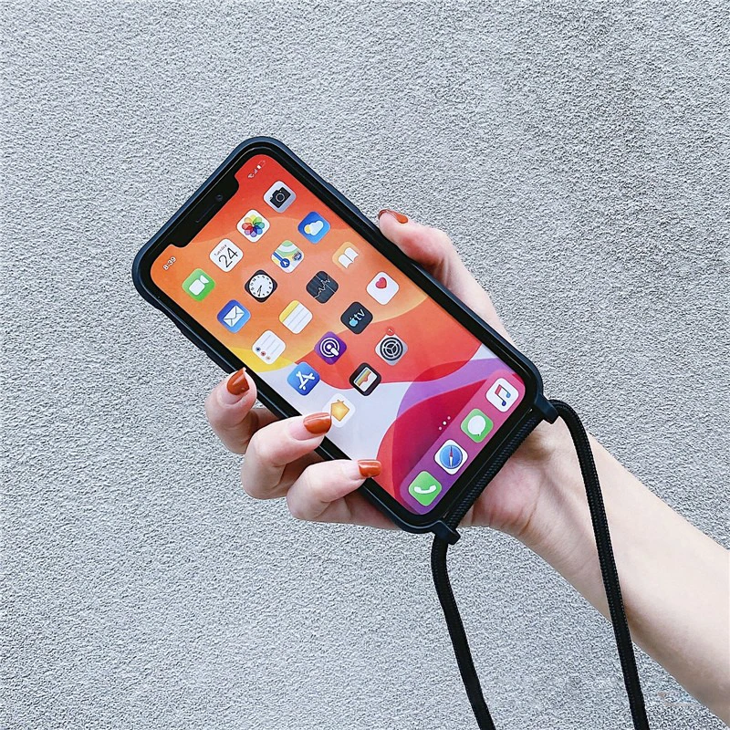 yGadget Cover con Cordino per Apple iPhone 13 Pro ax - Custodia con