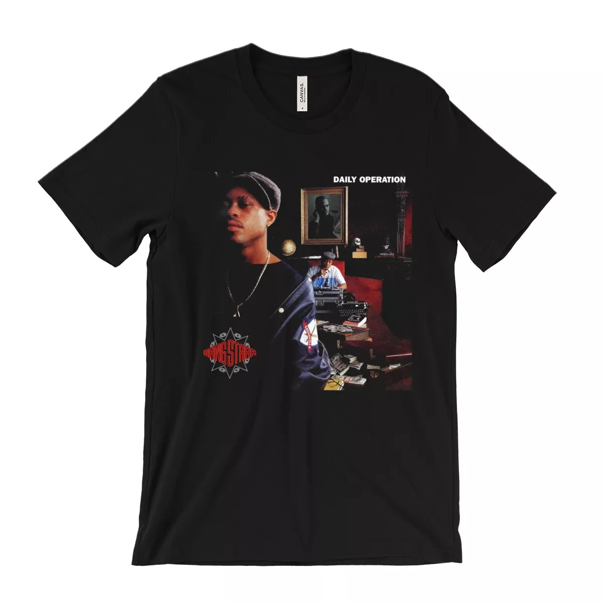 Gang Starr Daily Action T-Shirt Hip Hop DJ Premier GURU Streetwear Men's  Women's T-Shirt Vintage Short Sleeve Streetwear - AliExpress, image size:1200x1200