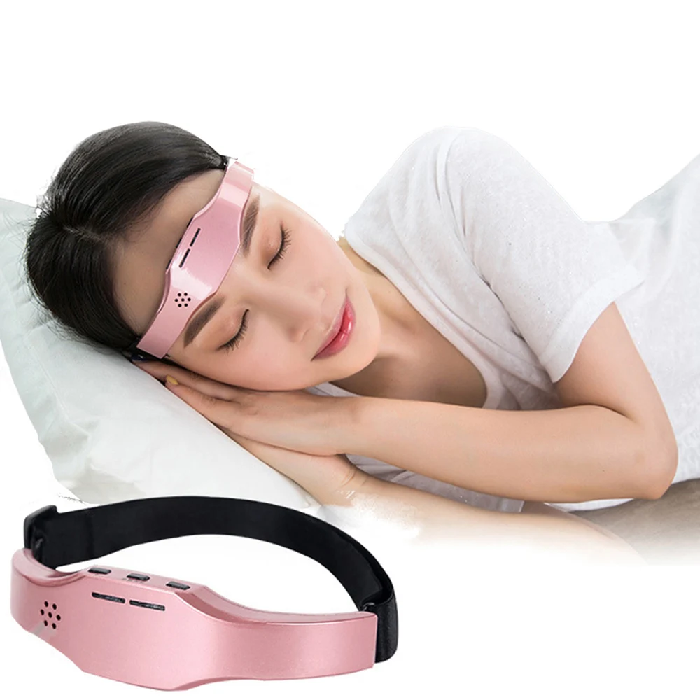 Electric Head Massager Migraine Insomnia Release USB Rechargeable