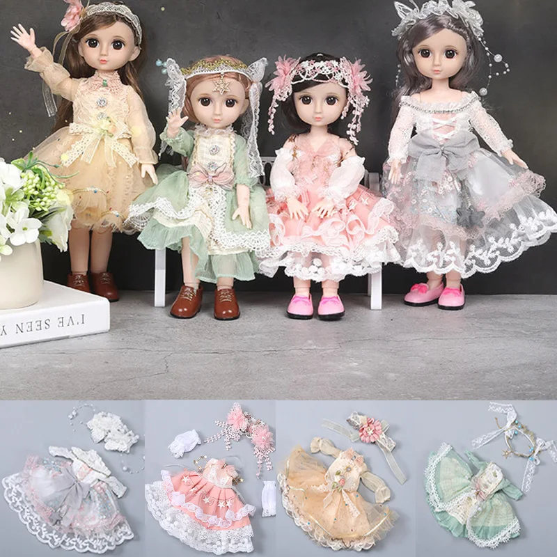 

1/6 шарнирная ткань 30 см Кукла костюм 12 китайских зодиаков платье Лолита Jk горничная одежда полный комплект шарнирная ткань для 30 см шарнирная кукла
