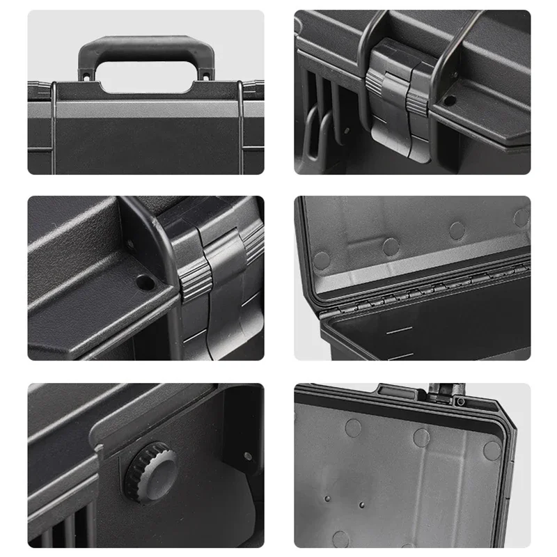 SMRITI Instrument Equipment Safety Protection Suitcase Portable Tool Storage Box Multifunctional Hardware Tools Organizer Case 4