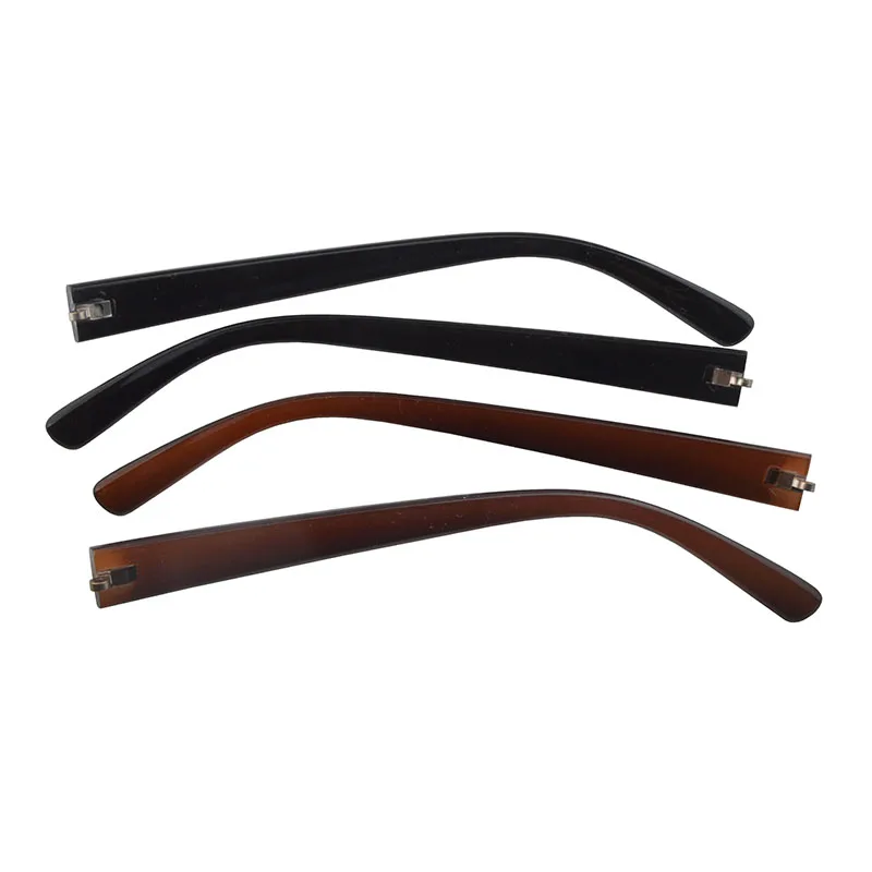 

10pairs 10.5mm Width PC Plastic Black Brown Sunglasses Eyeglasses Hinge Temple Optical Frame Eyewear Repairing Leg PC11