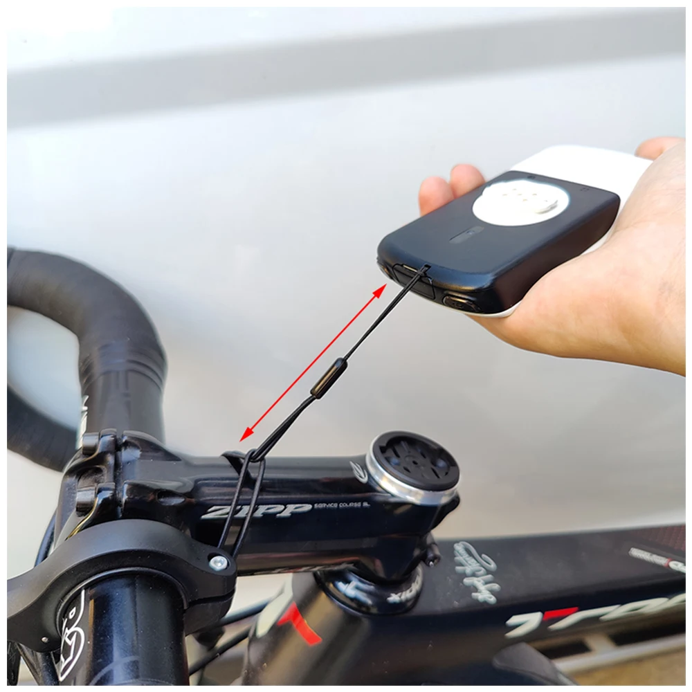 XODCK Bike Computer Lanyard Tether for Garmin Wahoo Elemnt Bolt Roam