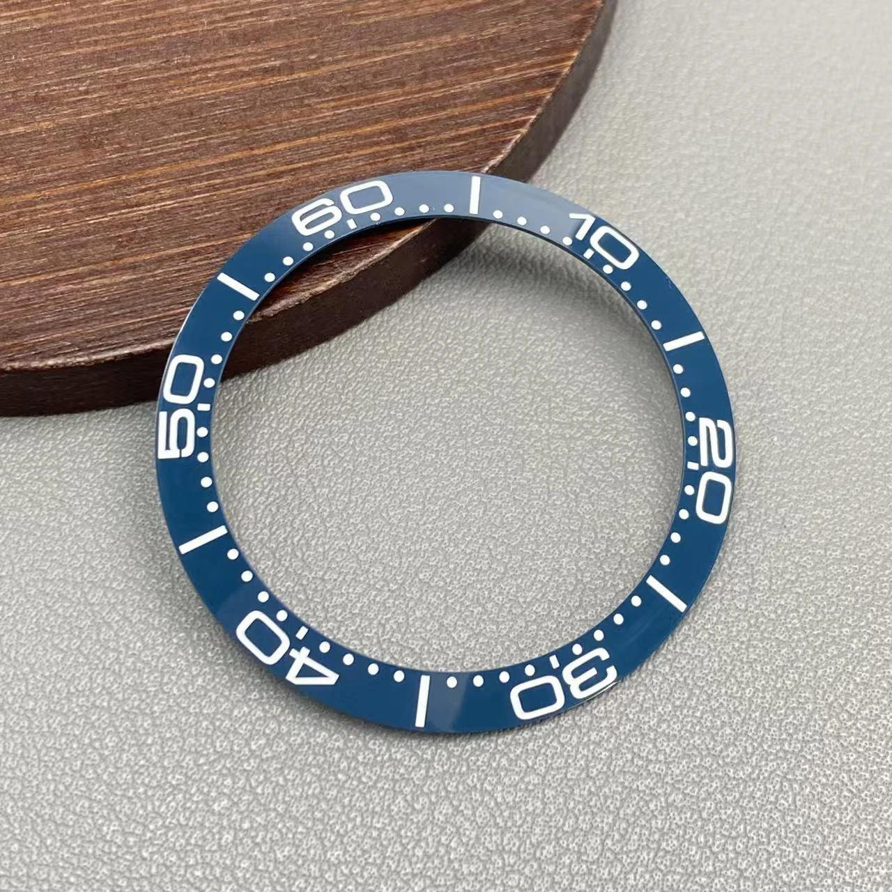 Ceramic Blue-Green Lumi Bezel Insert