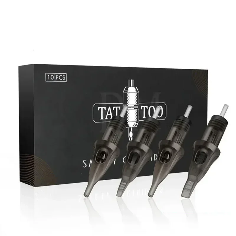 thumbnail image 1 of Agujas de tatuaje de cartucho originales RL RS RM M1 Aguja de tatuaje de seguridad esterilizada desechable para máquinas de cartuchos Grips, 1 of 4