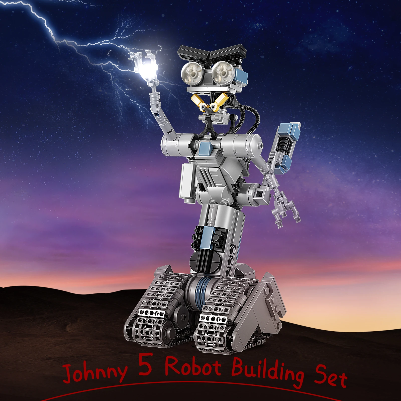 Moc-子供用の短いサーキットジョニー5メックビルディング