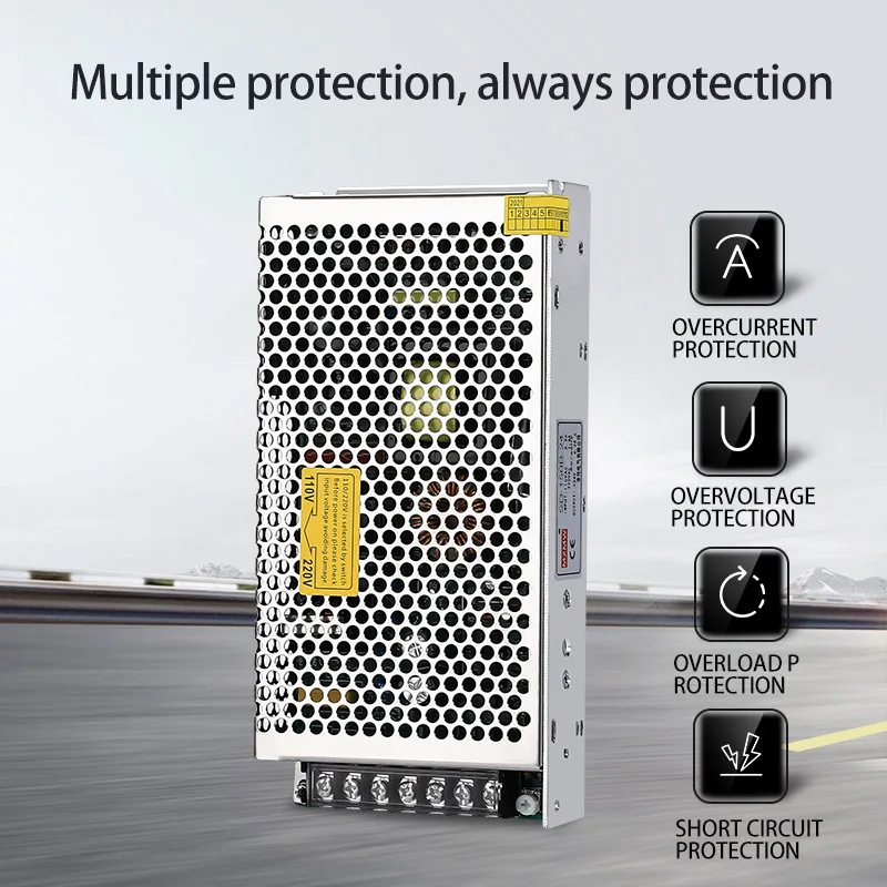 MZMW DC to DC 스위칭 전원 공급 장치, 변압기 소스 어댑터, 산업용 SMPS 컨버터, 150W, 350W, 500W, 19-200VDC, 12V, 24V, 48V