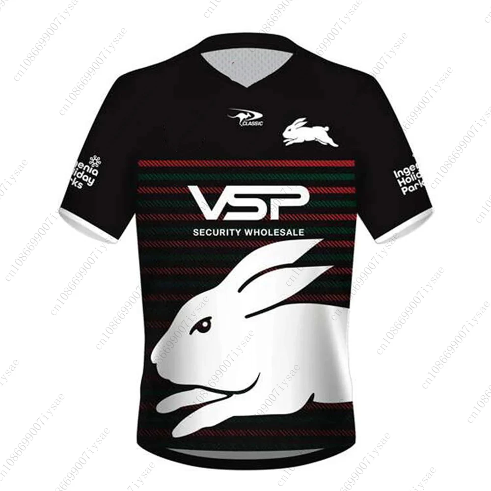 24/25 New Arrival Breathable Training Football Uniform Oversized For Adult&Kid Newest Summer Mens Rabbitohs Team Rugby Jersey 6