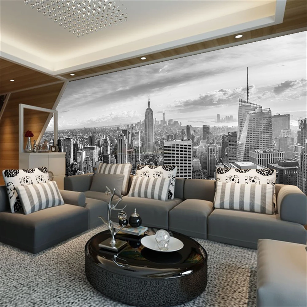 Custom papel de parede 3d European city architectural scenery wallpaper for bedroom walls wall cloth wall papers for living room 3d wallpaper modern spherical corridor architectural space landscape photo wall murals living room tv sofa wall cloth wall paper