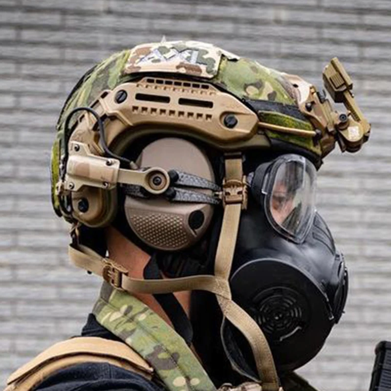 Axl 3M C3 Earphone Connection Kit AMP Earphone Bracket Connection OPS Core Tactical Helmet Guide Rail Accessories TR6837