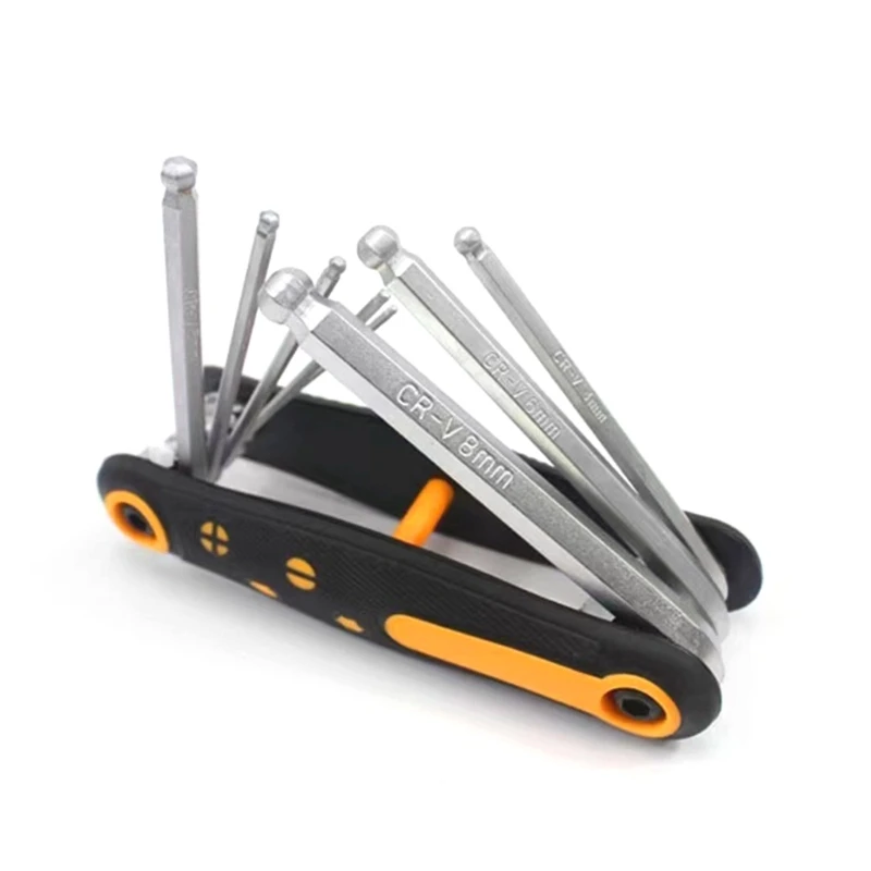 

CompactFolding Hexagon for Key Set Foldable Design LabeledWrench Size Hexagon fo TOP ones