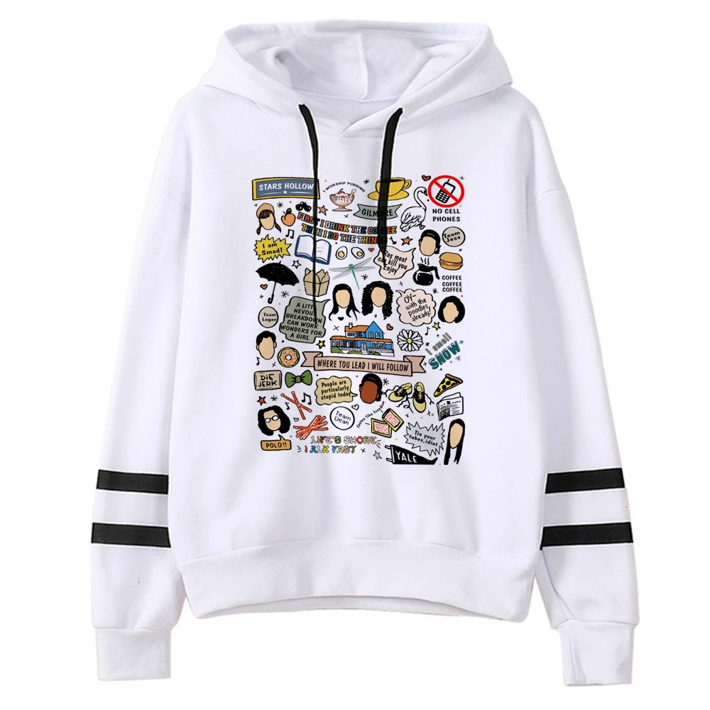 

Gilmore Girls hoodies women Kawaii aesthetic clothing sweatshirts female streetwear tracksuit
