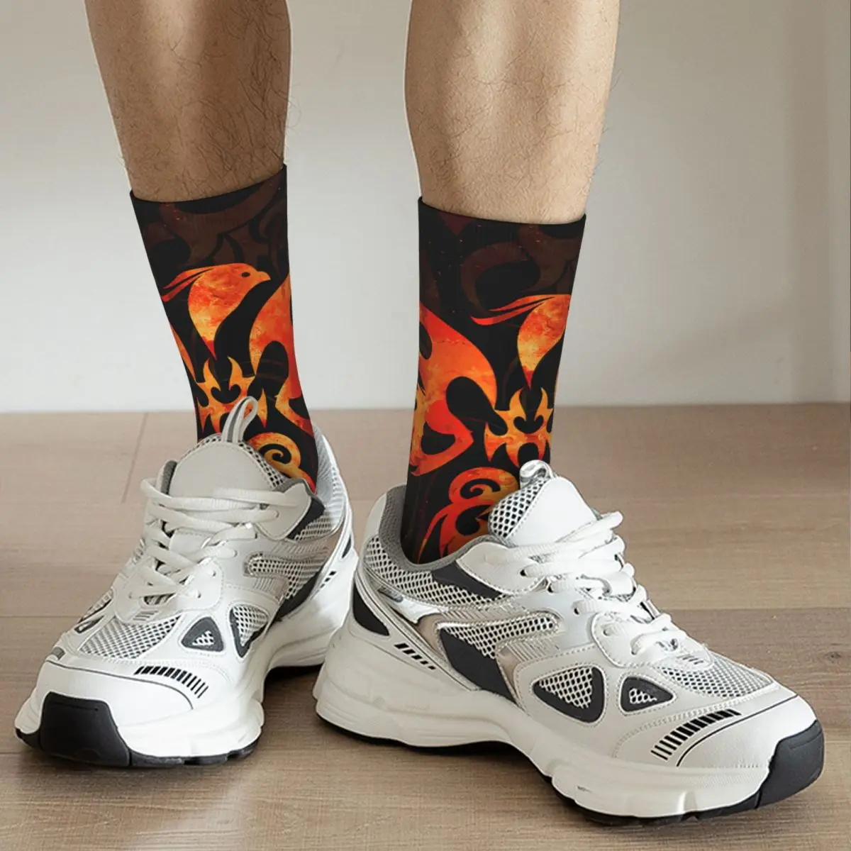

Fire Phoenix Bird Adult Socks Unisex socks,men Socks women Socks