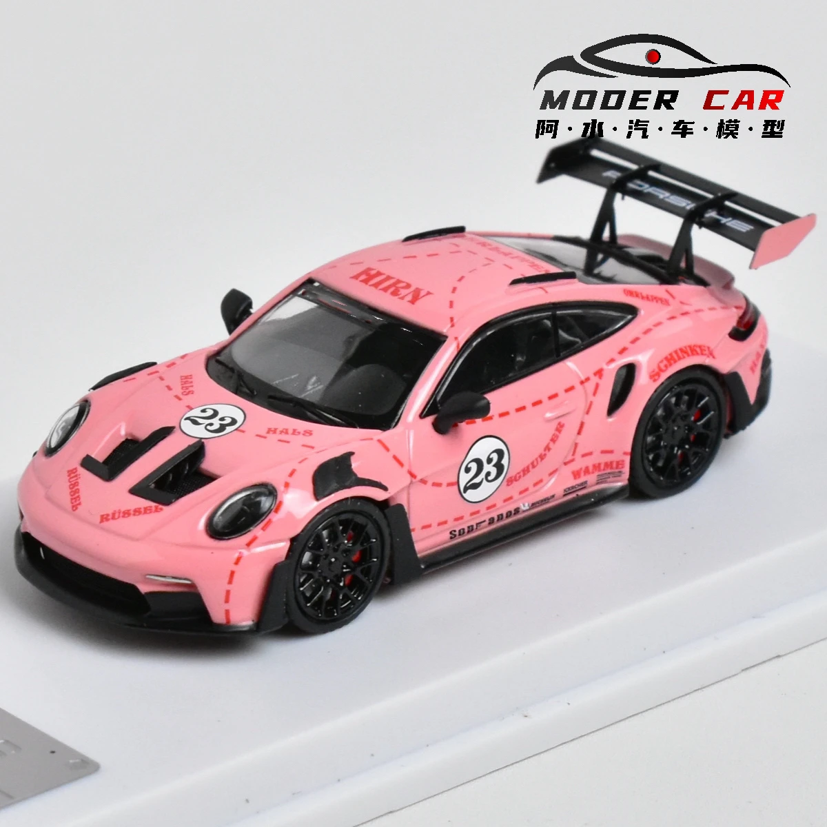 Solo 1:64 911 992 GT3 RS Diecast Model Car 4